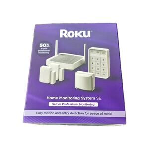 Roku 5-Piece Home Monitoring System SE, White, SS1000R